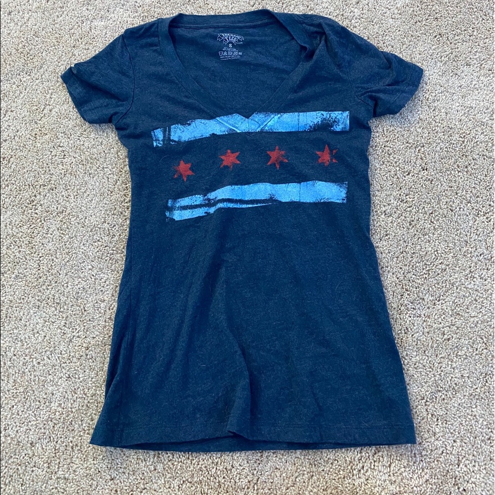 illinois flag shirt